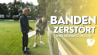 Zerstörte Banden - Was passiert alles auf dem Fußballplatz?