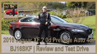 2016 Jaguar XF 2 0d Prestige Auto 4dr BJ16SKF | Review and Test Drive