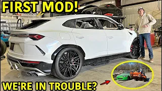 Rebuilding A Wrecked Lamborghini Urus Part 17!!!