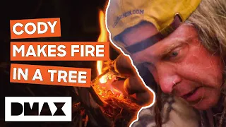 Cody Makes A Fire To Prevent Hypothermia | Dual Survival