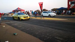 BMW M4 VS VW GOLF R