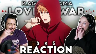 THIS WAS LEGENDARY!! 🔥 Kaguya Sama: Love is War Season 3 Episode 5 REACTION!