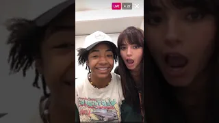 Isabela Merced's ig live 06/30/21