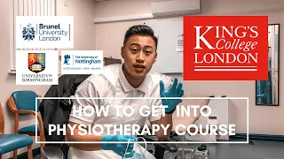 How To Get Into Physiotherapy Course | Application Process (Undergrad & Postgrad)