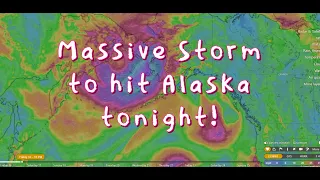 Alaska getting slammed with wind, rain and snow... Earthquake update. Friday night 9/16/2022