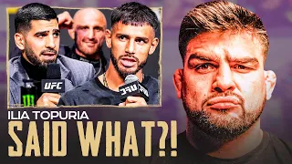 What Did Ilia REALLY Say To Yair in Spanish?! | Translating Topuira Before UFC 298!