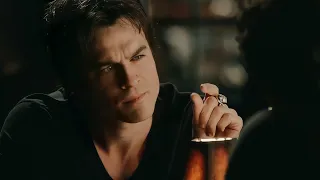 Damon sendo o melhor no sarcasmo durante 8 minutos diretos