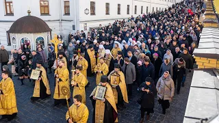 У Неділю Торжества Православ‘я Предстоятель очолив святкове богослужіння у Києво-Печерській Лаврі