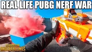 NERF FIRST PERSON BATTLE ROYALE! (Prison Escape)