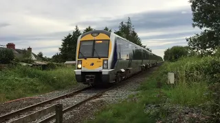 BROKEN ALARM NI Railways Class 3000 DMU 3003 at Barnish Road Level Crossing 30/07/20