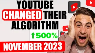 YouTube’s Algorithm CHANGED! 😤 The Latest 2023 YouTube Shorts Algorithm Explained (November 2023)