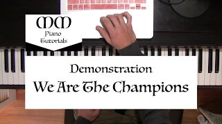 We Are The Champions (Queen) ~ Piano Cover