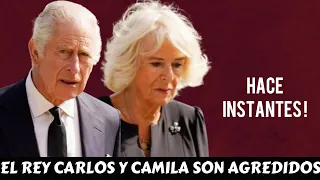 HACE INSTANTES ! AGREDEN Y REPUDIAN AL REY CARLOS Y LA REINA CONSORTE CAMILA PARKER