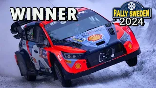 Rally Sweden 2024 Winner | Esapekka Lappi