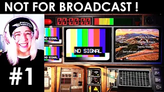 Not For Broadcast Gameplay (Let's Play / Girly Gaming) PART 1 - SPREADING PROPAGANDA! :D