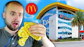 Eating At The World's LARGEST McDonald's! Menu Review!