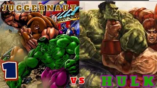 Juggernaut K.O. The Hulk Pt.1 #juggernaut #theincrediblehulk  #knockouts #marvel