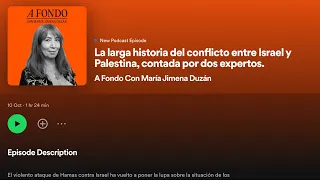 La larga historia del conflicto entre Israel y Palestina, contada por dos expertos.