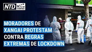 Moradores de Xangai protestam contra lockdown extremo na China