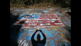 Centralia Pennsylvania - Walking Graffiti Highway (Old Route 61), October 2019