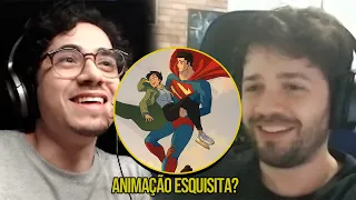 Virou ANIME? A NOVA ANIMAÇÃO do SUPERMAN é CINEMA OU SINEMA??