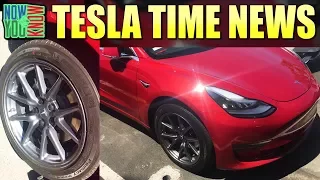 Tesla Time News - Model 3 De-Aero Wheels? Tesla's Service Fleet and more!