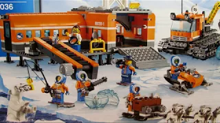 LEGO City Arctic Арктическая база 60036 Снегоход и упряжка Часть 6