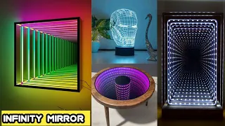Infinity mirror | How To Make Infinity Mirror At Home  | Diy Led Infinity Mirror for Home Decoration