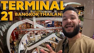 Thailand's COOLEST mall - Terminal 21, Bangkok Thailand