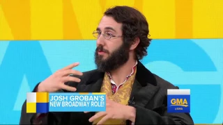 Josh Groban opens up about his Broadway debut