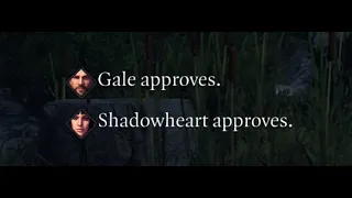 Shadowheart and gale funny dialog - Baldur's gate 3