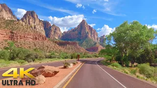 St. George to Zion National Park Complete Utah Scenic Drive 4K