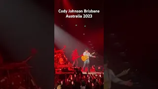 @CodyJohnson intro Luke Combs Brisbane Australia 2023