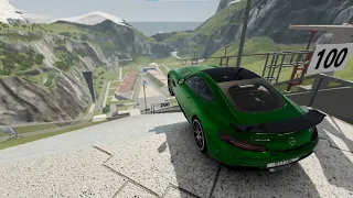 Speed Cars Vs Stairs #15 - Beam NG