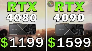 RTX 4080 vs RTX 4090 | REAL Test in 11 Games | 1440p