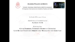 II Congresso Internacional da Academia Paulista de Direito 4a Sessão