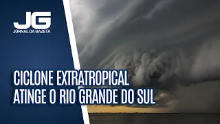 Ciclone extratropical atinge o Rio Grande do Sul