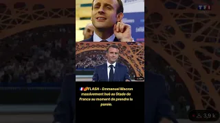 🇨🇵🏉Emmanuel Macron massivement hué au Stade de France