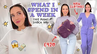 What I Spend in a Week as an Influencer 💸  Mortgage, Bills, Clothes etc