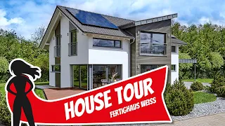 Musterhaus Erlangen von Fertighaus Weiss: Clever geplant mit Carport | House Tour | Hausbau Helden