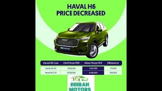 HAVAL H6 PRICE DECREASED...