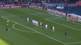 Lionel Messi Free kick goal vs Lille 4 3 Last Minute goal winner