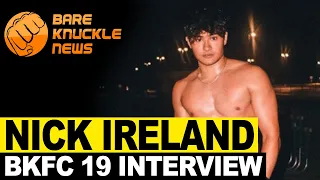 Nick "NCK" Ireland BKFC 19 Weigh In interview ~ bare knuckle news