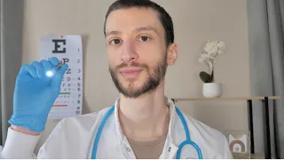 ASMR Cranial Nerve Exam (vision, hearing, smell, sharp or dull) - Soft Spoken