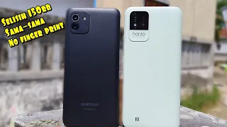 compare Samsung A03 vs Realme Narzo 50i