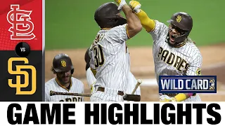 Padres make HUGE comeback with HRs from Tatis, others | Cardinals-Padres Game 2 Highlights 10/1/20