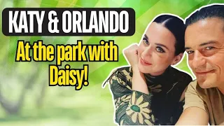 Katy Perry And Orlando Bloom Enjoy Family Fun Day In Beverly Hills Park