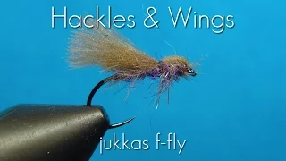 Fly Tying Jukkas F-Fly | Hackles & Wings