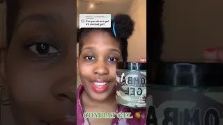 COMBAT GEL 🥭 VS ECO GEL 🫒 ON 4C HAIR 👩🏾‍🦱 (PART 2) - TIFFANI D #shorts