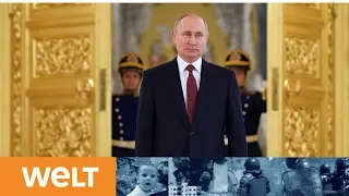 Russlands ewiger Präsident: Prunkvolle Vereidigung von Wladimir Putin im Kreml